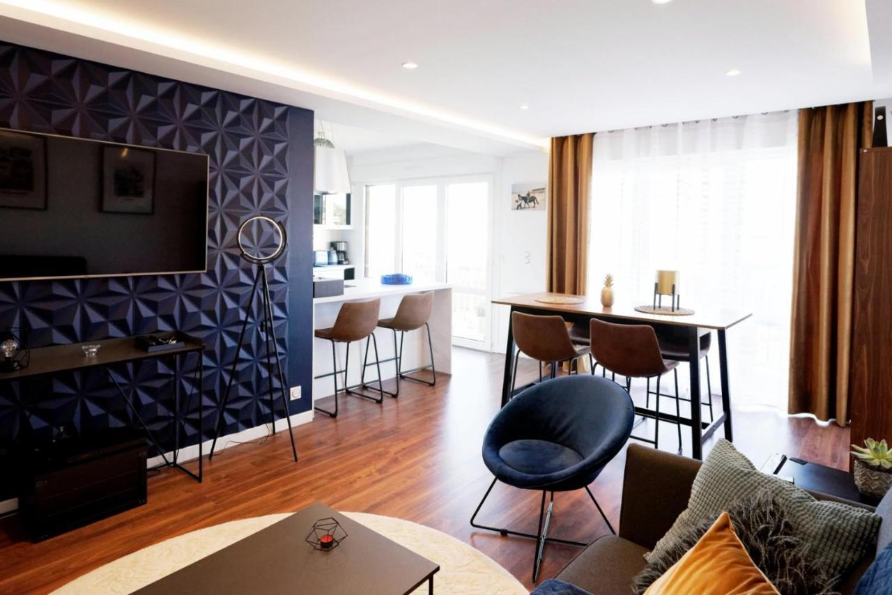 Le Luxe & Votre Vue Mer A Ouistreham Riva Bella Exterior photo